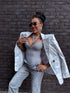 ELYNDI, string corrective bodysuit - gray PRE-ORDER